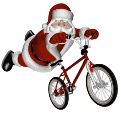 santa-bike
